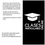 Clases particulares 2022/2023